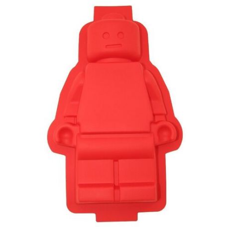 Форма для кексов силиконовая FidgetGo Lego (29.5х20х4 см)