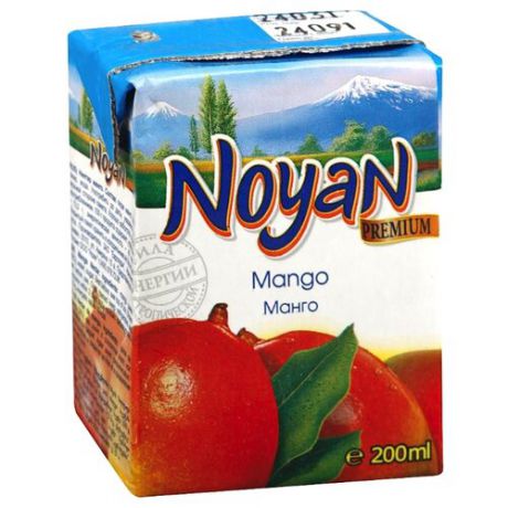 Нектар Noyan Манго, 0.2 л