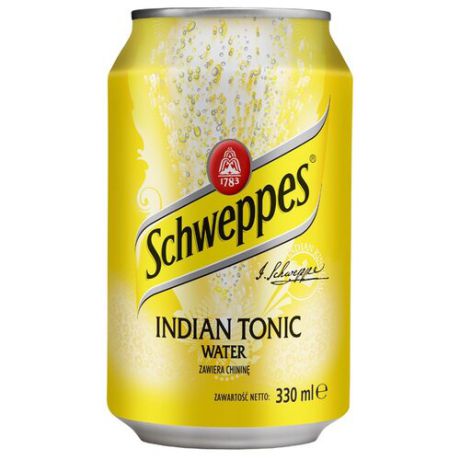 Газированный напиток Schweppes Indian Tonic, 0.33 л