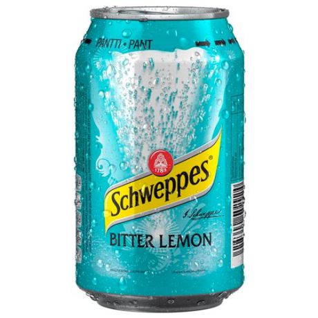 Газированный напиток Schweppes Bitter Lemon, 0.33 л