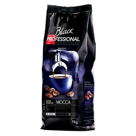 Кофе в зернах Black Professional Mocca, арабика/робуста, 1 кг