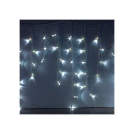 Гирлянда Hi Lights Deco Сосульки, 200 см, RW-OIC100LSE-W(B/WW)-T-I4-P-F, 100 ламп, белые диоды/белый провод