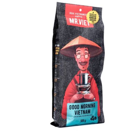 Кофе в зернах Sense Asia Mr. Viet Доброе утро, Вьетнам, робуста, 500 г