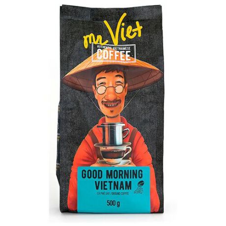 Кофе молотый Mr.Viet Good Morning Vietnam, 500 г