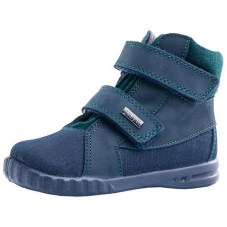 Ботинки КОТОФЕЙ размер 29, синий/зеленый