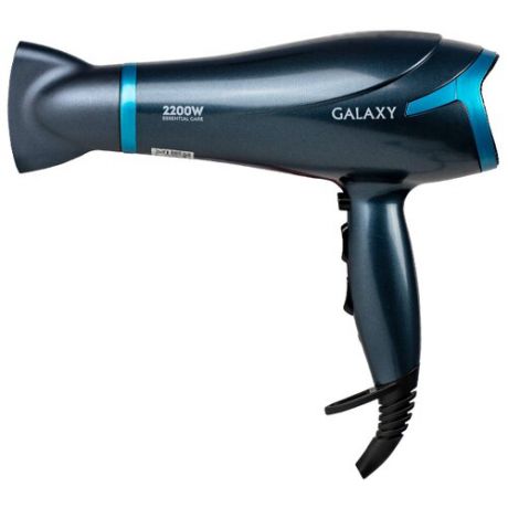 Фен Galaxy GL4329 черный/синий