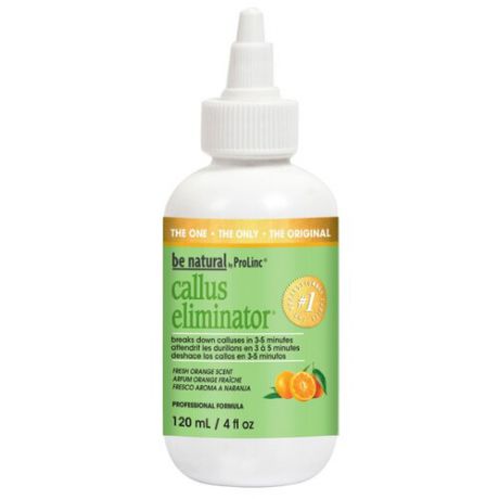 Be natural Средство для удаления натоптышей Callus eliminator orange 120 мл