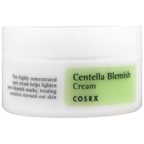 COSRX Крем против акне и купероза Centella Blemish Cream, 30 г