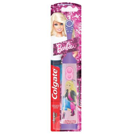 Электрическая зубная щетка Colgate Barbie FCN10038_4, фиолетовый