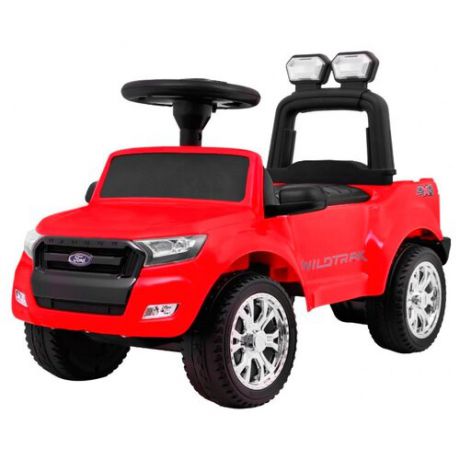 Каталка-толокар RiverToys Ford Ranger DK-P01 со звуковыми эффектами красный
