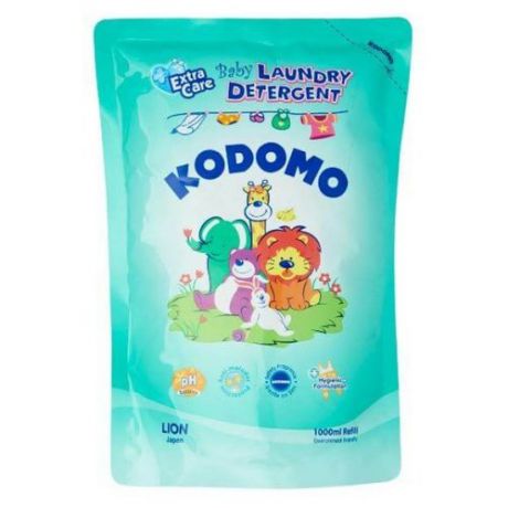 Жидкость Lion Kodomo Extra Care (Таиланд), 1 л, пакет