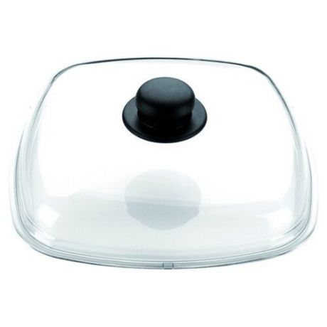 Крышка Tescoma Unicover стеклянная (619066) (26х26 см) прозрачный/черный