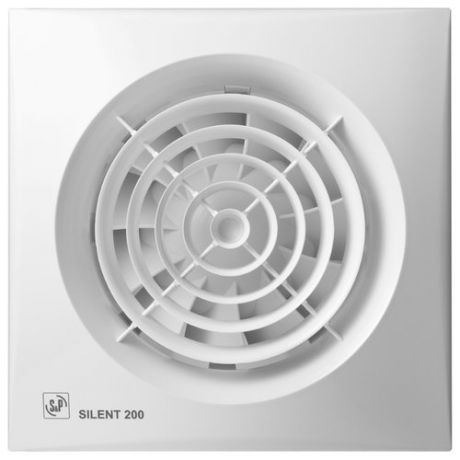 Вытяжной вентилятор Soler & Palau SILENT-200 CZ, white 16 Вт