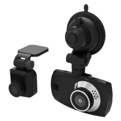 Видеорегистратор Ritmix AVR-955 Dual, 2 камеры черный