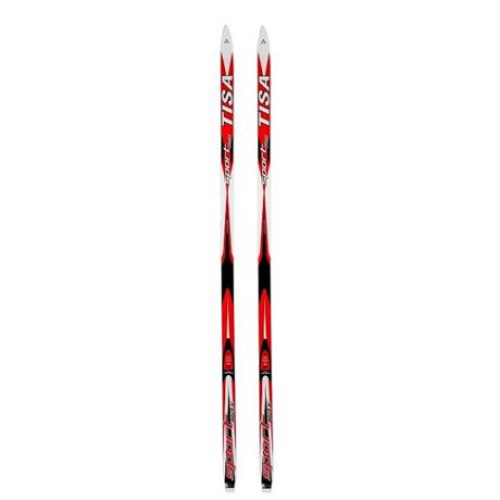 Беговые лыжи Tisa Sport Wax красный/белый 205 см