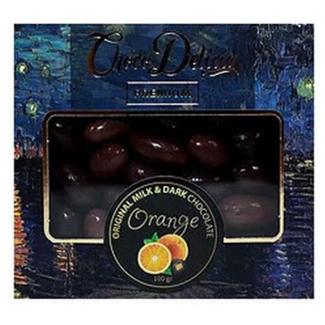 Драже Choco Delicia Orange c цедрой апельсина, 100 г