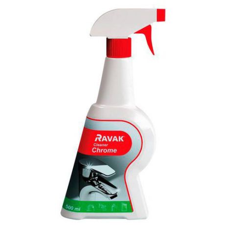 RAVAK спрей для ванной Cleaner Chrome 0.5 л