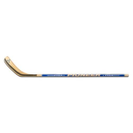 Хоккейная клюшка Tisa Pioneer 115 см левый бежевый/синий