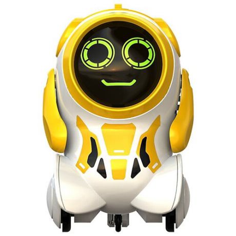 Интерактивная игрушка робот Silverlit Pokibot Круглый желтый