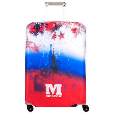 Чехол для чемодана ROUTEMARK Moscow SP240 M/L, разноцветный