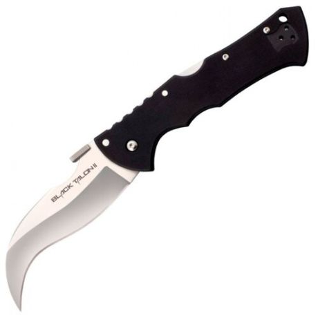 Нож складной Cold Steel Black Talon II Plain Edge черный