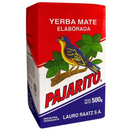 Чай травяной Pajarito Yerba mate Tradicional, 500 г