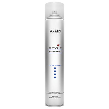 OLLIN Professional Лак для волос экстрасильной фиксации, экстрасильная фиксация, 450 мл