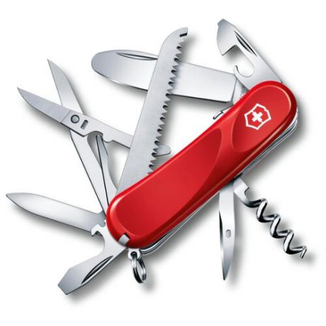 Нож многофункциональный VICTORINOX Junior 03 (15 функций) красный