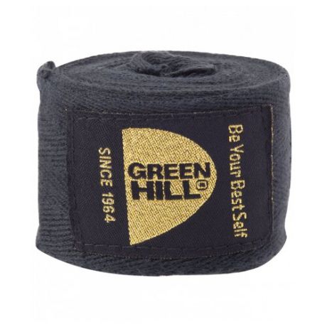 Кистевые бинты Green hill BC-6235c 3,5 м черный