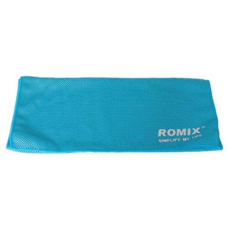 Romix Полотенце охлаждающее RH24 для спорта 30х90 см синий