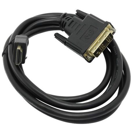 Кабель Cablexpert DVI - HDMI (CC-HDMI-DVI-6) 1.8 м черный