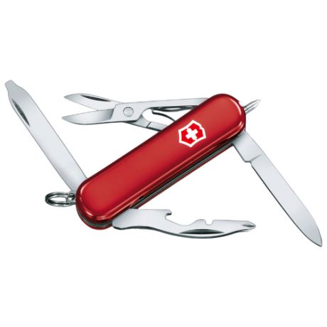 Нож многофункциональный VICTORINOX Midnight Manager (10 функций) красный