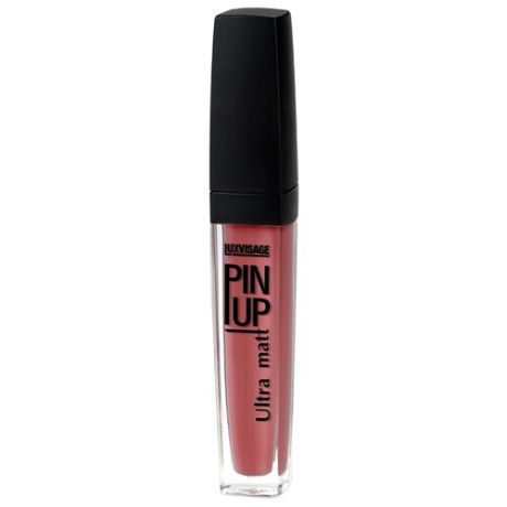 LUXVISAGE Блеск для губ Pin-Up Ultra Matt матовый, 35-Pink Apple