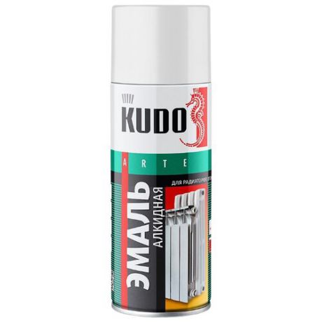 Эмаль KUDO для радиаторов отопления белый 520 мл