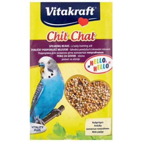 Добавка в корм Vitakraft для волнистых попугаев для развития речи 20 г