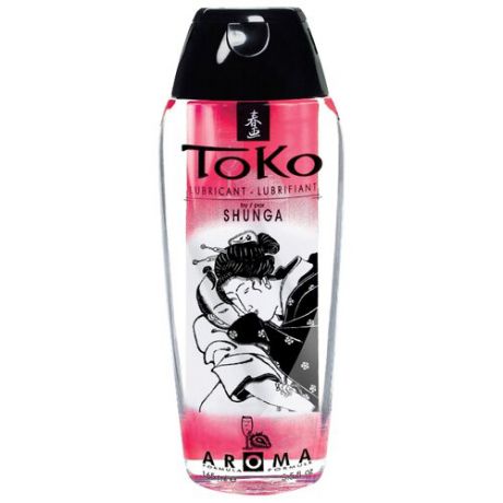 Гель-смазка SHUNGA Toko Aroma Strawberry Champagne 165 мл флакон