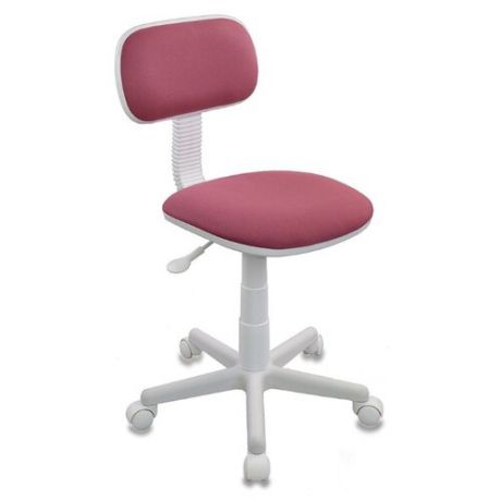 Компьютерное кресло Бюрократ CH-W201NX детское, обивка: текстиль, цвет: розовый 26-31