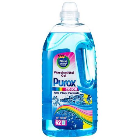 Гель Purox Color, 3.1 л, бутылка