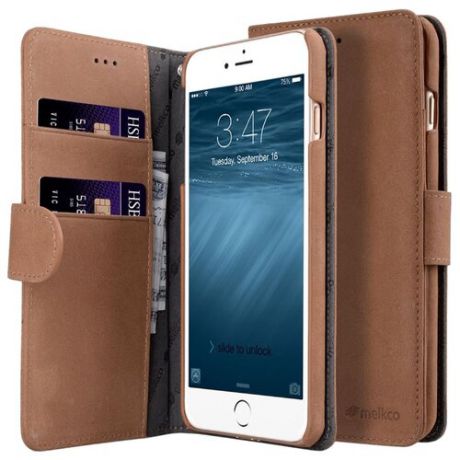 Чехол Melkco Wallet Book Type для Apple iPhone 7/8 Classic vintage brown