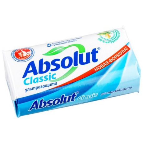 Мыло кусковое Absolut Classic ультразащита, 90 г