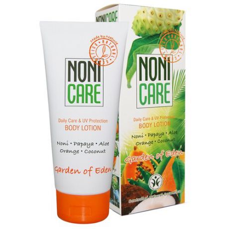 Крем для тела Nonicare укрепляющий с УФ-фильтром Garden of Eden Body Lotion, тюбик, 200 мл