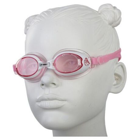 Очки для плавания Larsen DR15 розовый