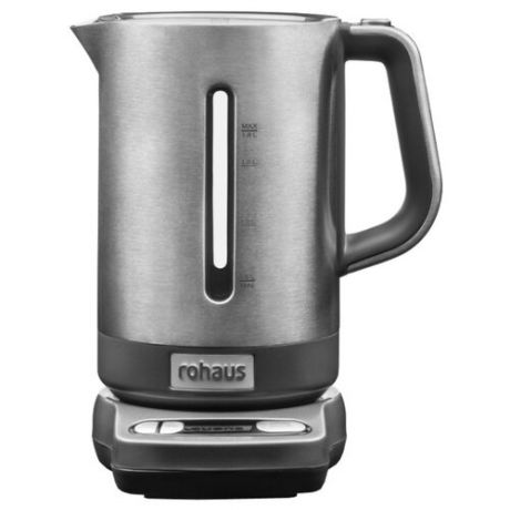 Чайник Rohaus RK910G, серебристый/серый