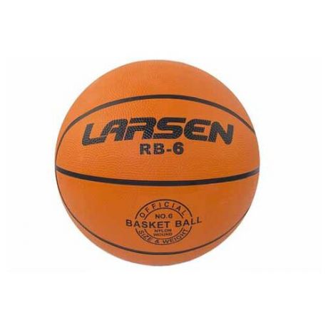 Баскетбольный мяч Larsen RB (ECE), р. 6 оранжевый