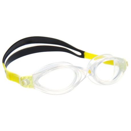 Очки для плавания MAD WAVE Clear Vision CP Lens grey/yellow