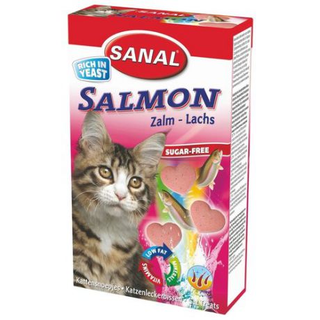 Добавка в корм SANAL Salmon 50 г 85 шт.
