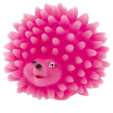 Мячик для собак DEZZIE Ежик (5604056) розовый