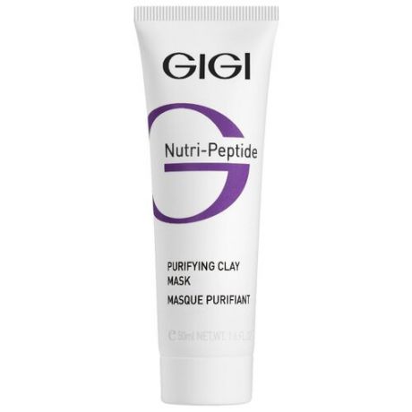Gigi Nutri-Peptide Purifying Clay Mask Пептидная очищающая глиняная маска для жирной кожи, 50 мл