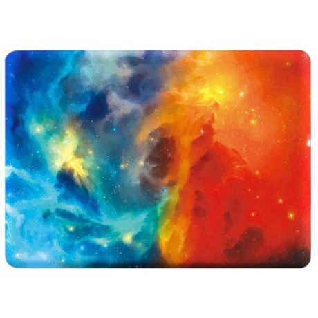 Чехол-накладка i-Blason MacBook Pro 15 A1707 Colorful Nebula синий/красный