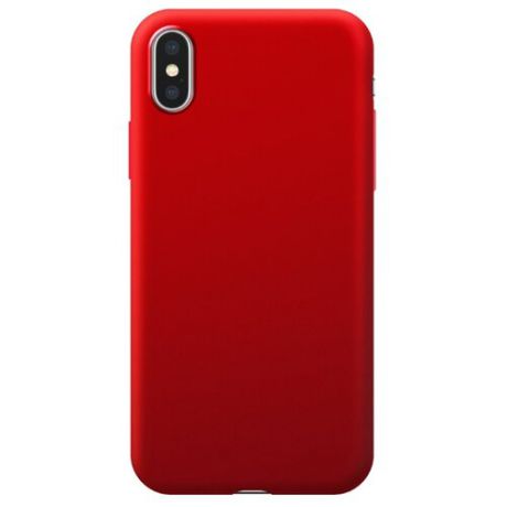 Чехол Deppa Silk Case для Apple iPhone Xs Max красный металлик